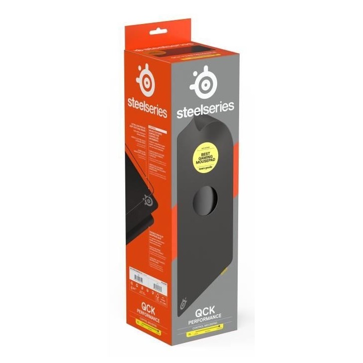 Tapis de souris gaming - STEELSERIES - QcK Performance XL - Précision - 900 x 400 mm Tapis de souris gaming - STEELSERIES - QcK Performance XL - Précision - 900 x 400 mm