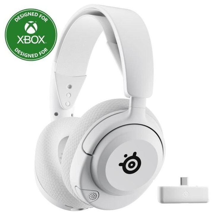 Casque Gaming Sans fil - STEELSERIES - Arctis Nova 5X - Blanc