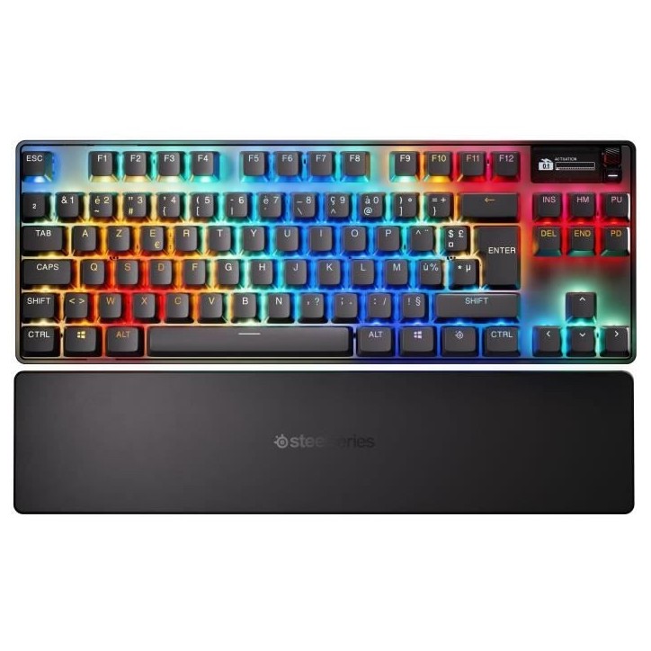 Clavier gamer mécanique sans fil - STEELSERIES - APEX PRO TKL GEN 3 - Noir Clavier gamer mécanique sans fil - STEELSERIES - APEX PRO TKL GEN 3 - Noir