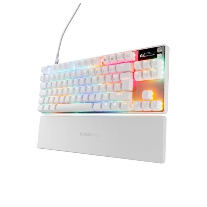 Clavier gaming - Apex Pro TKL Gen 3 - Steelseries - Blanc