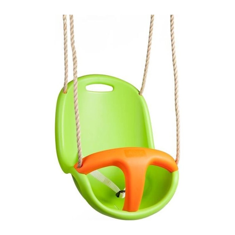 Siege bébé vert et orange BABY'K - pour portique 1,90 a 2,50m - TRIG Siege bébé vert et orange BABY'K - pour portique 1,90 a 2,50m - TRIG