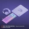 Tapis de souris gaming - STEELSERIES - QcK M - Lavande