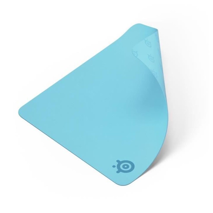 Tapis de souris gaming - STEELSERIES - QcK L - Cyan