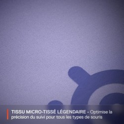 Tapis de souris gaming - STEELSERIES - QcK L - Lavande