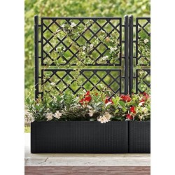 STEFANPLAST Bac a fleurs/Jardiniere NATURAL DELUXE avec treillis - 100