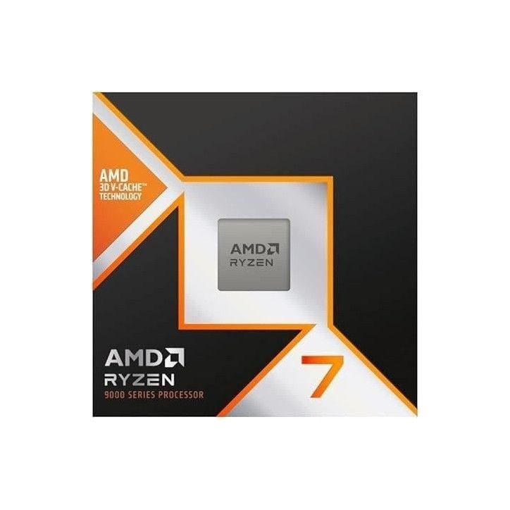 Processeur - AMD - Ryzen 7 9800X3D - 4.7 GHz, 8 coeurs, 104 MB L2 & L3, AM5 Processeur - AMD - Ryzen 7 9800X3D - 4.7 GHz, 8 coeurs, 104 MB L2 & L3, AM5