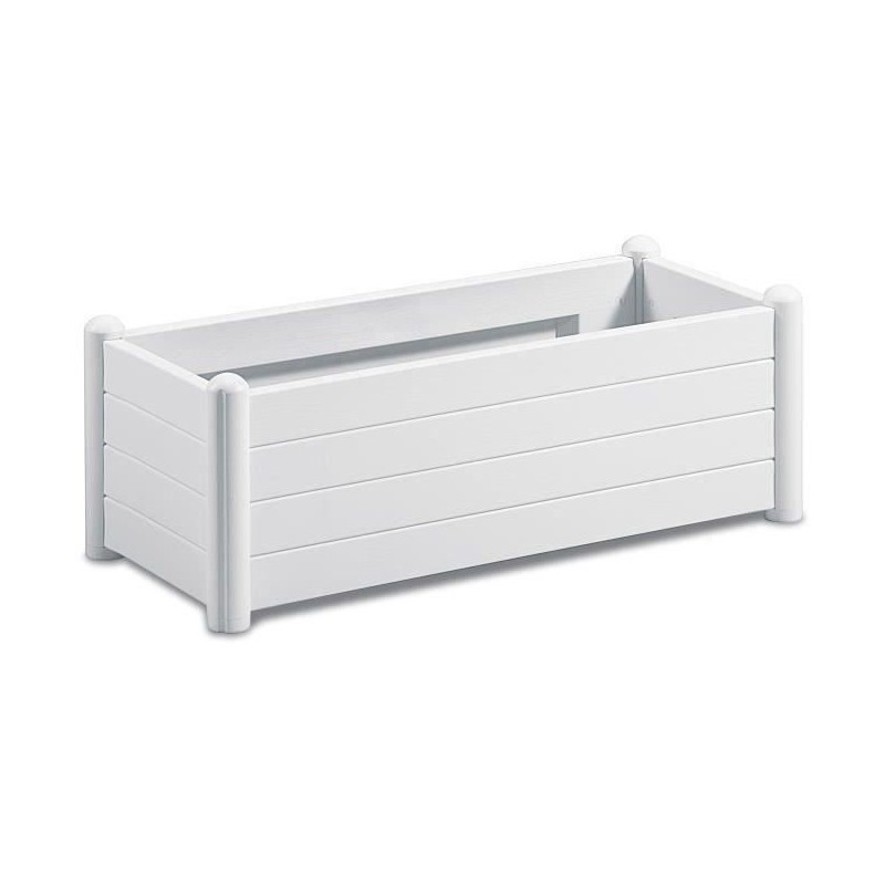 STEFANPLAST Bac a fleurs rectangulaire - ITALIA - Finition effet bois STEFANPLAST Bac a fleurs rectangulaire - ITALIA - Finition effet bois