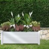 STEFANPLAST Bac a fleurs rectangulaire - ITALIA - Finition effet bois