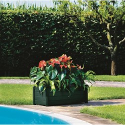 STEFANPLAST Bac a fleurs/Jardiniere rectangulaire ITALIA - Finition ef