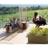 STEFANPLAST Bac a fleur/Jardiniere ETHICA rectangulaire 80 cm - 80x36x