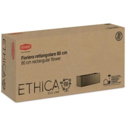 STEFANPLAST Bac a fleur/Jardiniere ETHICA rectangulaire 80 cm - 80x36x