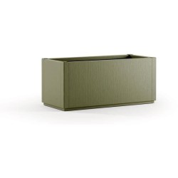 STEFANPLAST Bac a fleur/Jardiniere ETHICA rectangulaire 80 cm - 100x43