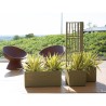 STEFANPLAST Bac a fleur/Jardiniere ETHICA rectangulaire 80 cm - 100x43