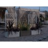 STEFANPLAST Bac a fleur/Jardiniere ETHICA rectangulaire 80 cm avec tre