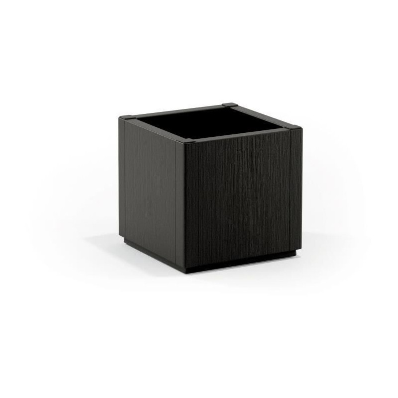 STEFANPLAST Bac a fleur/jardiniere ETHICA - Graphite - Carré - 38 L - STEFANPLAST Bac a fleur/jardiniere ETHICA - Graphite - Carré - 38 L -