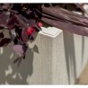 STEFANPLAST Bac a fleur/Jardiniere - ETHICA - Graphite - Carré avec t