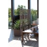 STEFANPLAST Bac a fleur/Jardiniere ETHICA - Taupe - Carré avec treill