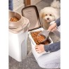 KERBL - Conteneur - Petfood - Brun/blanc - 15l