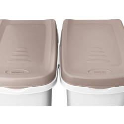 KERBL - Conteneur - Petfood - Brun/blanc - 15l