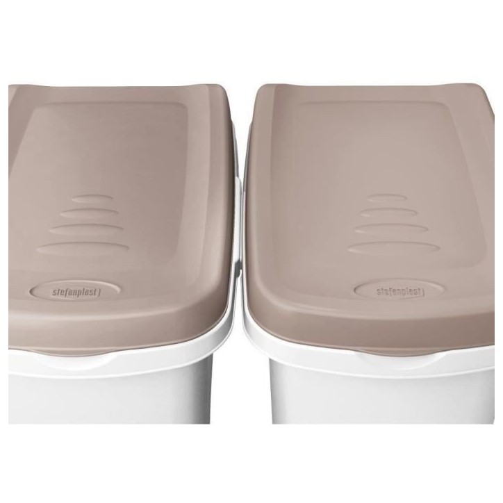 KERBL - Conteneur - Petfood - Brun/blanc - 15l KERBL - Conteneur - Petfood - Brun/blanc - 15l