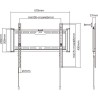 Support TV fixe - SLIM - Stell - SHO 7200