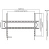 Support TV fixe - SLIM - Stell - SHO 7220