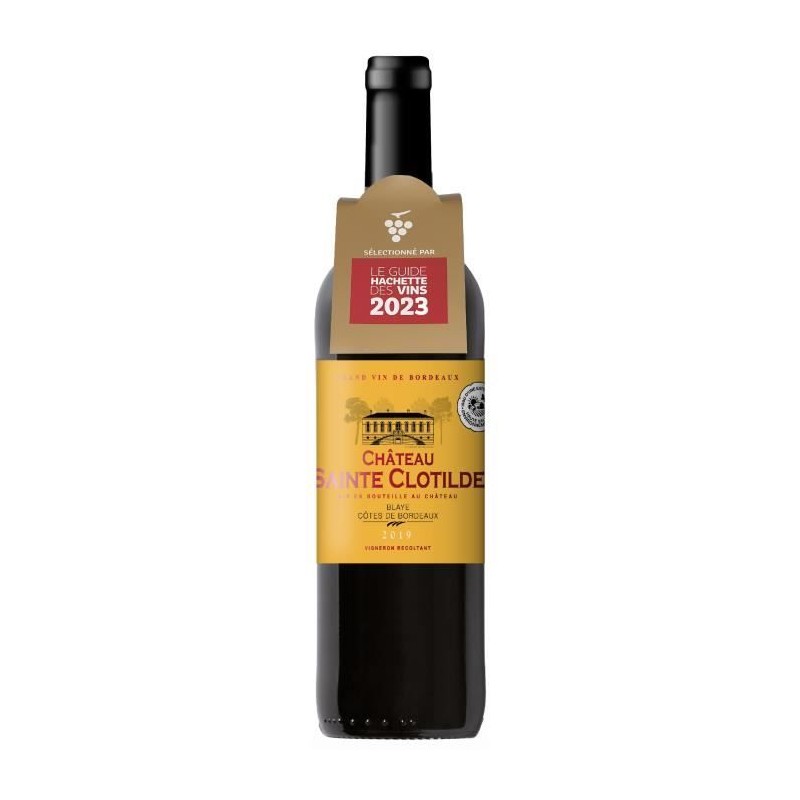 Château Sainte Clotilde 2019 Blaye Côtes de Bordeaux - Vin rouge de Château Sainte Clotilde 2019 Blaye Côtes de Bordeaux - Vin rouge de