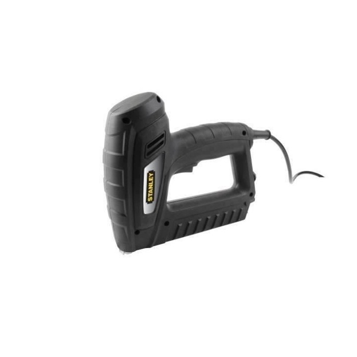 Agrafeuse électrique STANLEY - STHT6-70414 pour agrafe de type A et clous de type J - Câble de 2,5 m Agrafeuse électrique STANLEY - STHT6-70414 pour agrafe de type A et clous de type J - Câble de 2,5 m