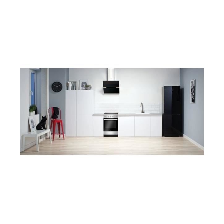 AMICA ACV6003S Cuisiniere Vitroceramique 60X60 Cm Silver AMICA ACV6003S Cuisiniere Vitroceramique 60X60 Cm Silver