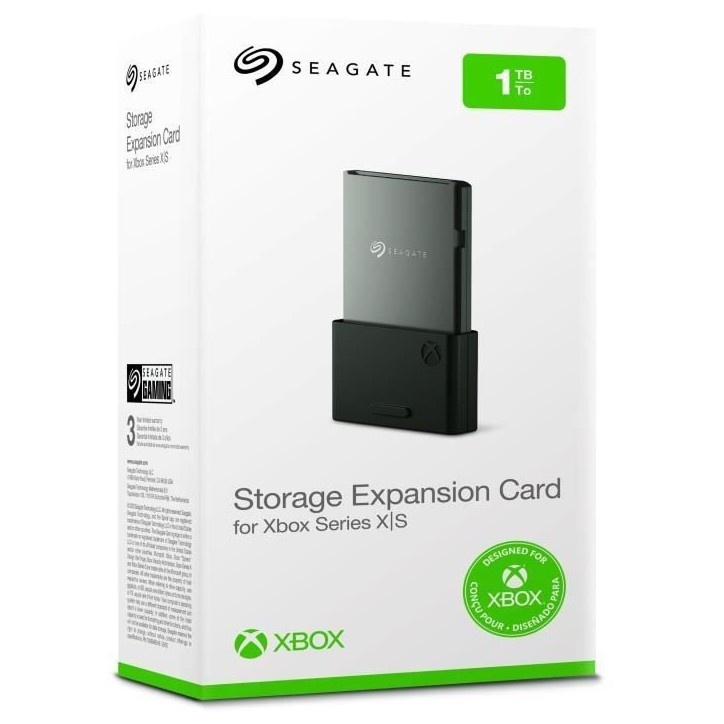 Seagate SSD 1To Expansion Card for Xbox Series X/S (STJR1000400) Seagate SSD 1To Expansion Card for Xbox Series X/S (STJR1000400)