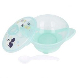 Bol a ventouse - THERMOBABY - Anti-dérapant - Avec couvercle et cuill