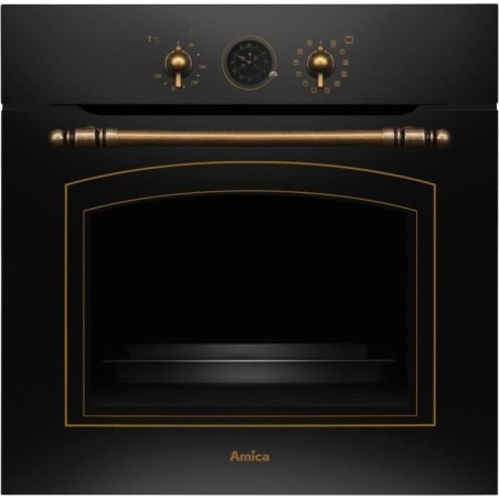 Four multifonction - Catalyse - AMICA - ED17319B RETRO - Noir - 59,5 x