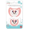 Lot de 2 sucettes - THERMOBABY - Silicone orthodontique - Avec clip pr