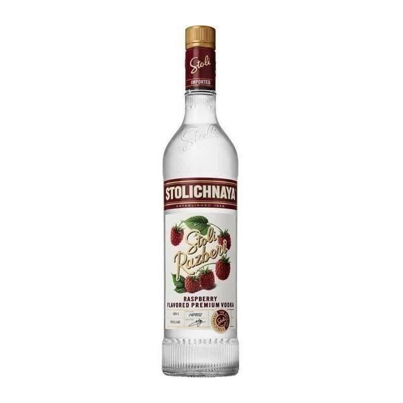 Stoli - Razberi - Vodka - 37,5% Vol. - 70 cl