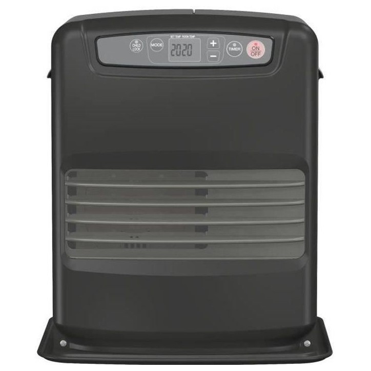 STOVER SRE 1228 C 2850 watts Poele a pétrole électronique - Détecteur de CO2 - Multiples sécurités - Ecran LCD - Silencieux STOVER SRE 1228 C 2850 watts Poele a pétrole électronique - Détecteur de CO2 - Multiples sécurités - Ecran LCD - Silencieux