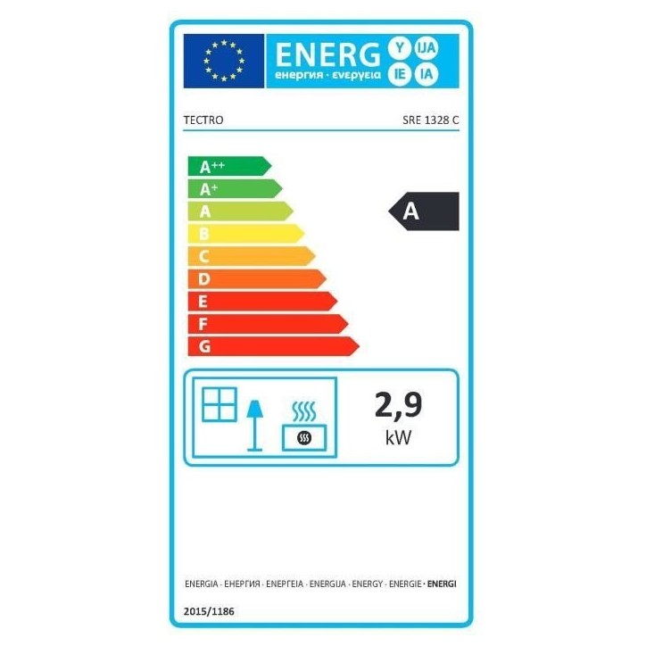 STOVER SRE 1228 C 2850 watts Poele a pétrole électronique - Détecteur de CO2 - Multiples sécurités - Ecran LCD - Silencieux STOVER SRE 1228 C 2850 watts Poele a pétrole électronique - Détecteur de CO2 - Multiples sécurités - Ecran LCD - Silencieux