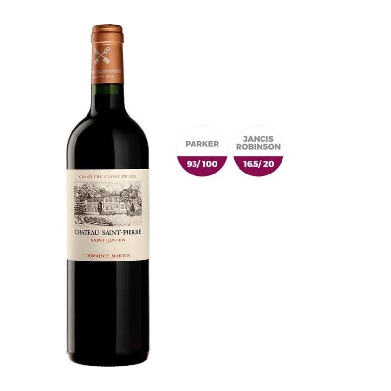 Château Saint-Pierre 2022 Saint-Julien - Vin rouge de Bordeaux Château Saint-Pierre 2022 Saint-Julien - Vin rouge de Bordeaux