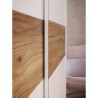 Armoire de chambre - SAGITTA - Blanc mat - 2 portes coulissantes - 170