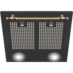 Hotte retro décorative murale - AMICA - OKC6212RA - 76/104 x 60 x 50