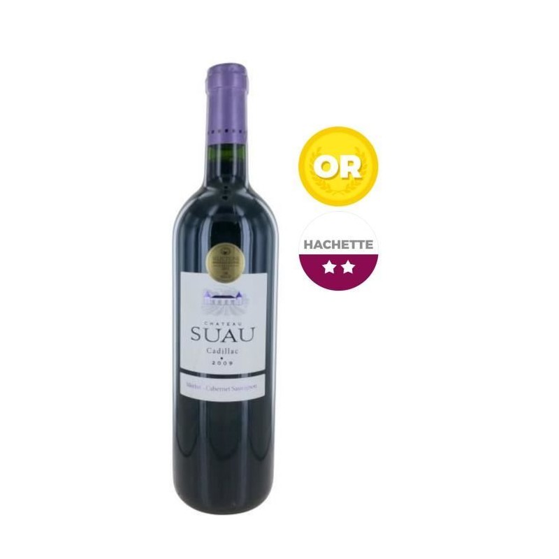 Château Suau Cadillac 2009 Côtes de Bordeaux - Vin rouge de Bordeaux Château Suau Cadillac 2009 Côtes de Bordeaux - Vin rouge de Bordeaux