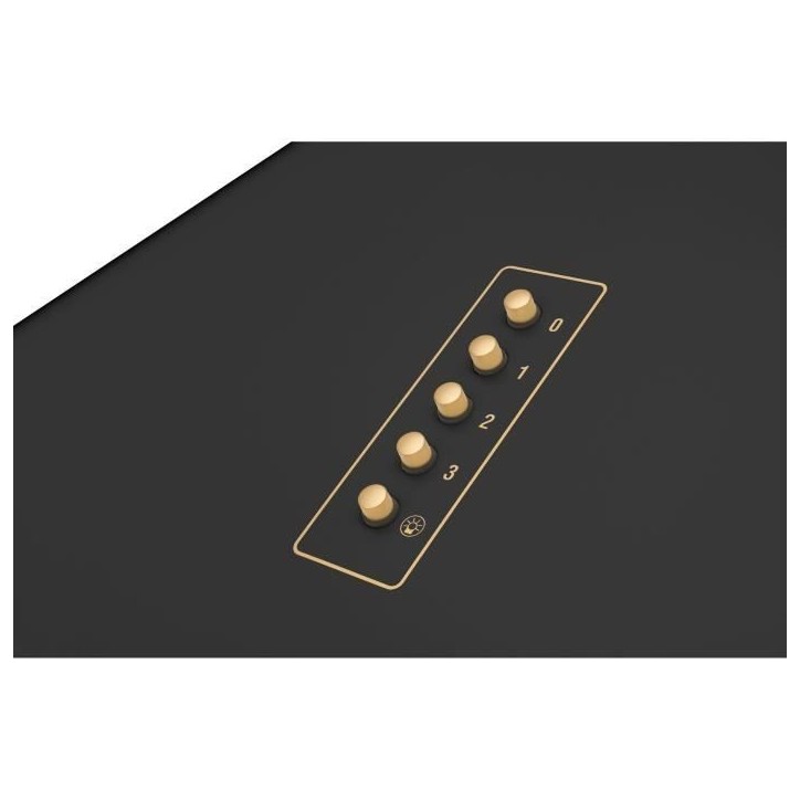 Hotte retro décorative murale - AMICA - OKC6212RA - 76/104 x 60 x 50 cm - Noir Hotte retro décorative murale - AMICA - OKC6212RA - 76/104 x 60 x 50 cm - Noir