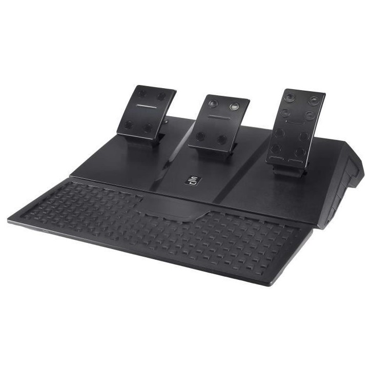 Volant de course - SUPERDRIVE - GS650-X - Levier de vitesse manuel - 3 pédales - Palettes - PS4 / Xbox Volant de course - SUPERDRIVE - GS650-X - Levier de vitesse manuel - 3 pédales - Palettes - PS4 / Xbox