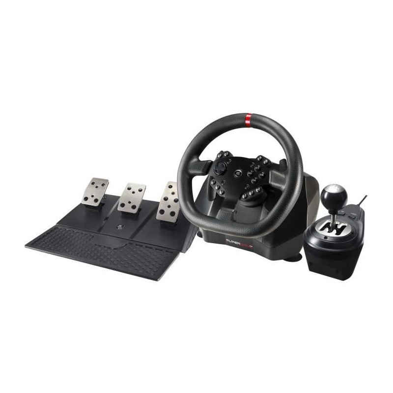 Volant de course - SUPERDRIVE - GS950-X - 900° - Levier de vitesse ma