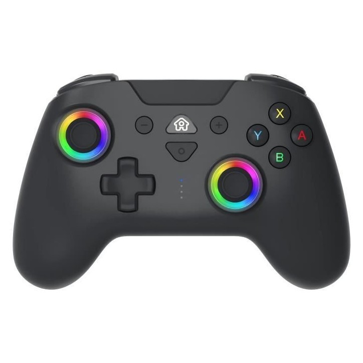 Manette sans fil - SUBSONIC - Switch 2 / Switch - LEDs programmables - Vibrations - Gyroscope - Noire Manette sans fil - SUBSONIC - Switch 2 / Switch - LEDs programmables - Vibrations - Gyroscope - Noire
