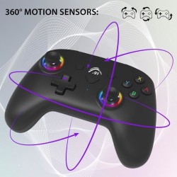 Manette sans fil - SUBSONIC - Switch 2 / Switch - LEDs programmables -
