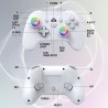 Manette sans fil - SUBSONIC - Switch 2 / Switch - LEDs programmables -