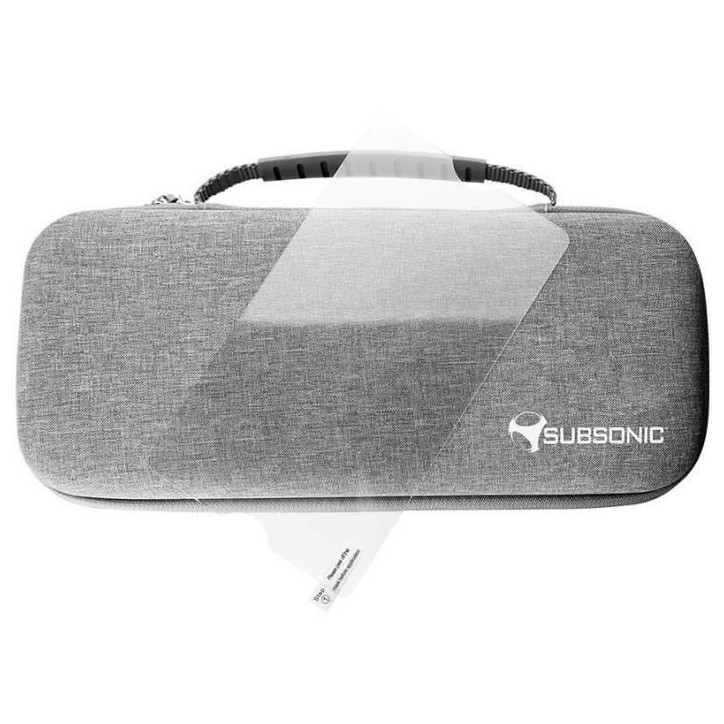 Pack voyage - SUBSONIC - PS Portal - Étui de transport - Protection écran verre trempé - Housse EVA Pack voyage - SUBSONIC - PS Portal - Étui de transport - Protection écran verre trempé - Housse EVA