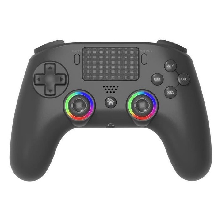 Manette sans fil - SUBSONIC - PS4 - LED - Vibrations - Prise casque - Noir Manette sans fil - SUBSONIC - PS4 - LED - Vibrations - Prise casque - Noir