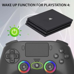 Manette sans fil - SUBSONIC - PS4 - LED - Vibrations - Prise casque -