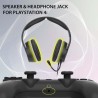 Manette sans fil - SUBSONIC - PS4 - LED - Vibrations - Prise casque -